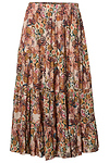 Floral Tiered Skirt