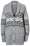 Aztec Collared Cardigan