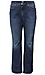 Bootcut Denim with Side Hem Slits Thumb 1