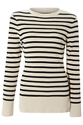 Velvet Heart Long Sleeve Stripe Top