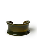 Dark jade colored bangle bracelet