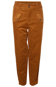 KUT from the Kloth Corduroy High Rise Crop Pants Slide 1
