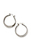 Hollow Flat Hoops Thumb 2