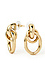 3-Circle Drop Earrings Thumb 1