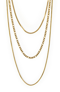 3-Chain Necklace Slide 1