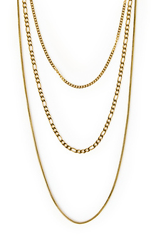 3-Chain Necklace Slide 1