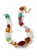 Multi stone necklace
