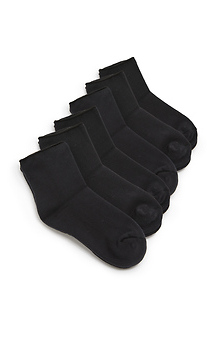 Claire Core Socks (Pack of 3) Black Slide 1