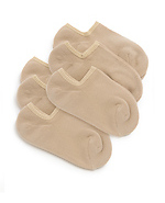 Claire Socks (Pack of 3) Beige