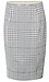 Liverpool Plaid Pencil Skirt Thumb 1