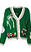 Embroidered Golf Cardigan Thumb 1