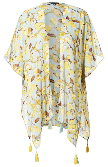 Printed Kimono Slide 1