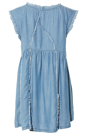 Z1975 DENIM MINI DRESS - Light blue