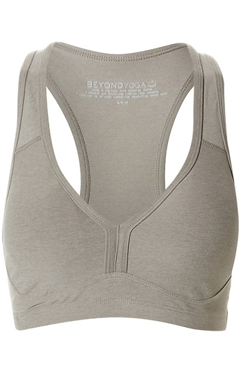 Beyond Yoga V Neck Sports Bra Slide 1