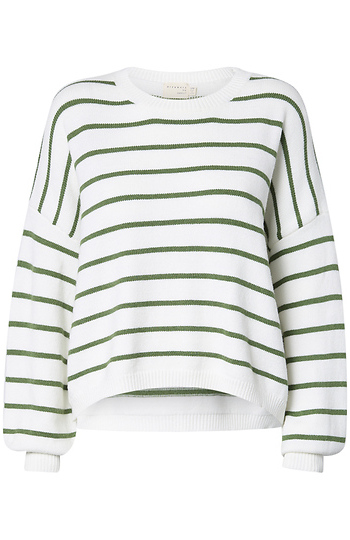 Striped Pullover Slide 1