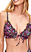 Tiffany Ditsy Black Swim Bra Thumb 1