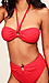 Sydney Dark Orange Swim Bra Thumb 2