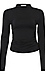 Long Sleeve Ruched Top Thumb 1