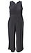 Elsa Cropped Surplice Sleeveless Jumpsuit Thumb 1