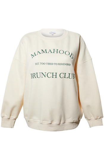 Mamahood Crew Neck Sweatshirt Slide 1