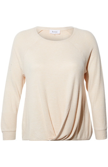 Faux Twist Long Sleeve Slide 1