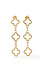 3-Clover Shaped Drop Earrings Thumb 1