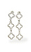 3-Clover Shaped Drop Earrings Thumb 1