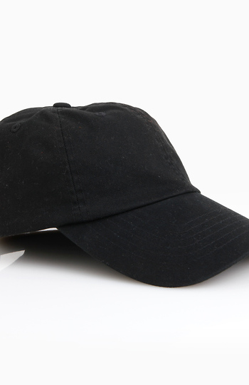 Classic Black Baseball Cap Slide 1