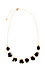 Black Faceted Diamond Necklace Thumb 1