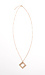 Triple Diamond Pendant Necklace Thumb 1