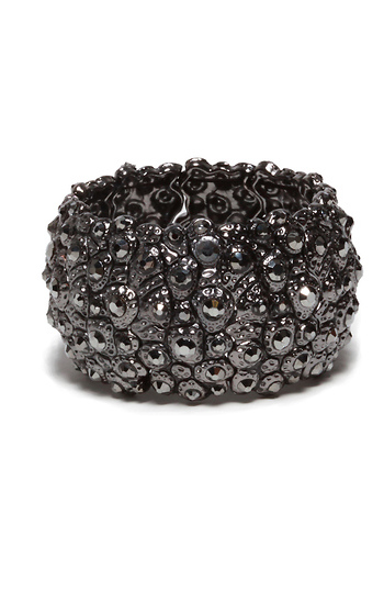 Sparkling Rock Cuff Bracelet Slide 1