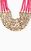 Tribal Beaded Statement Necklace Thumb 3