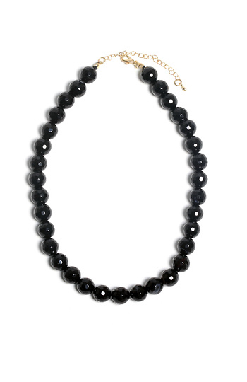 Black Pearl Necklace Slide 1