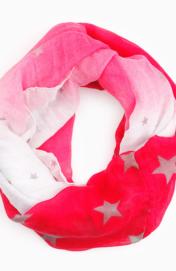 Ombre Star Infiniti Scarf Slide 1