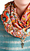 Colorful Tribal Print Light Scarf Thumb 4