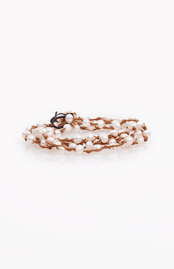 Pearl Wrap Bracelet Slide 1