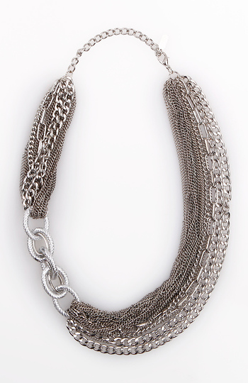 Short Chunky Chain Necklace Slide 1