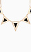 Retro Pyramid Statement Necklace Thumb 3