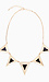 Retro Pyramid Statement Necklace Thumb 1