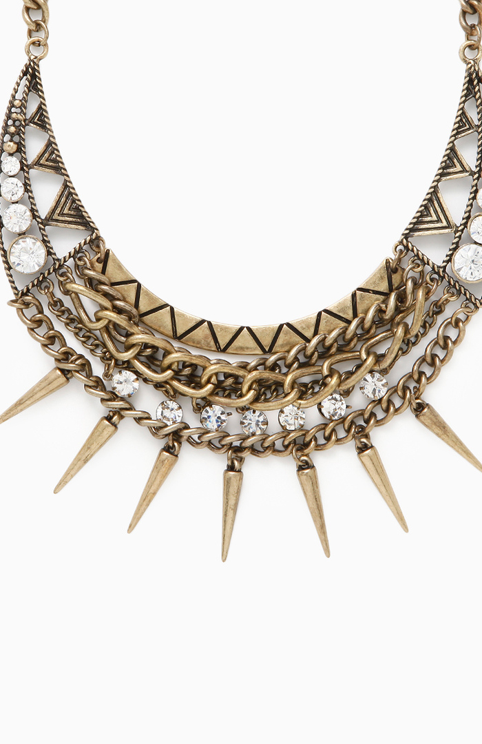 Warrior Princess Necklace in Bronze | DAILYLOOK