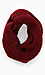 Rolled Edge Knit Infinity Scarf Thumb 1