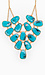 Bohemian Turquoise Statement Necklace Thumb 3
