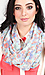 Floral Print Infinity Scarf Thumb 3