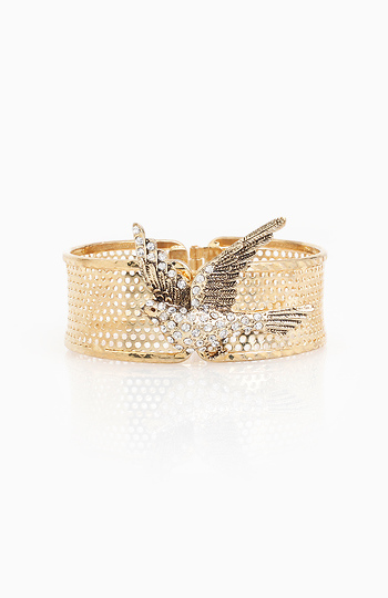 Caged Bird Cuff Bracelet Slide 1