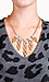 Crystal And Chain Necklace Thumb 4