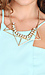 Trident Rhinestone Necklace Thumb 3