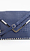 Woven Metallic Detail Clutch Thumb 1