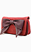 Suede Bow Clutch Thumb 2