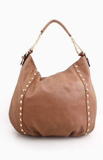 Studded Trim Tote Bag Slide 1