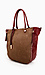 Leather & Suede Handbag Thumb 2